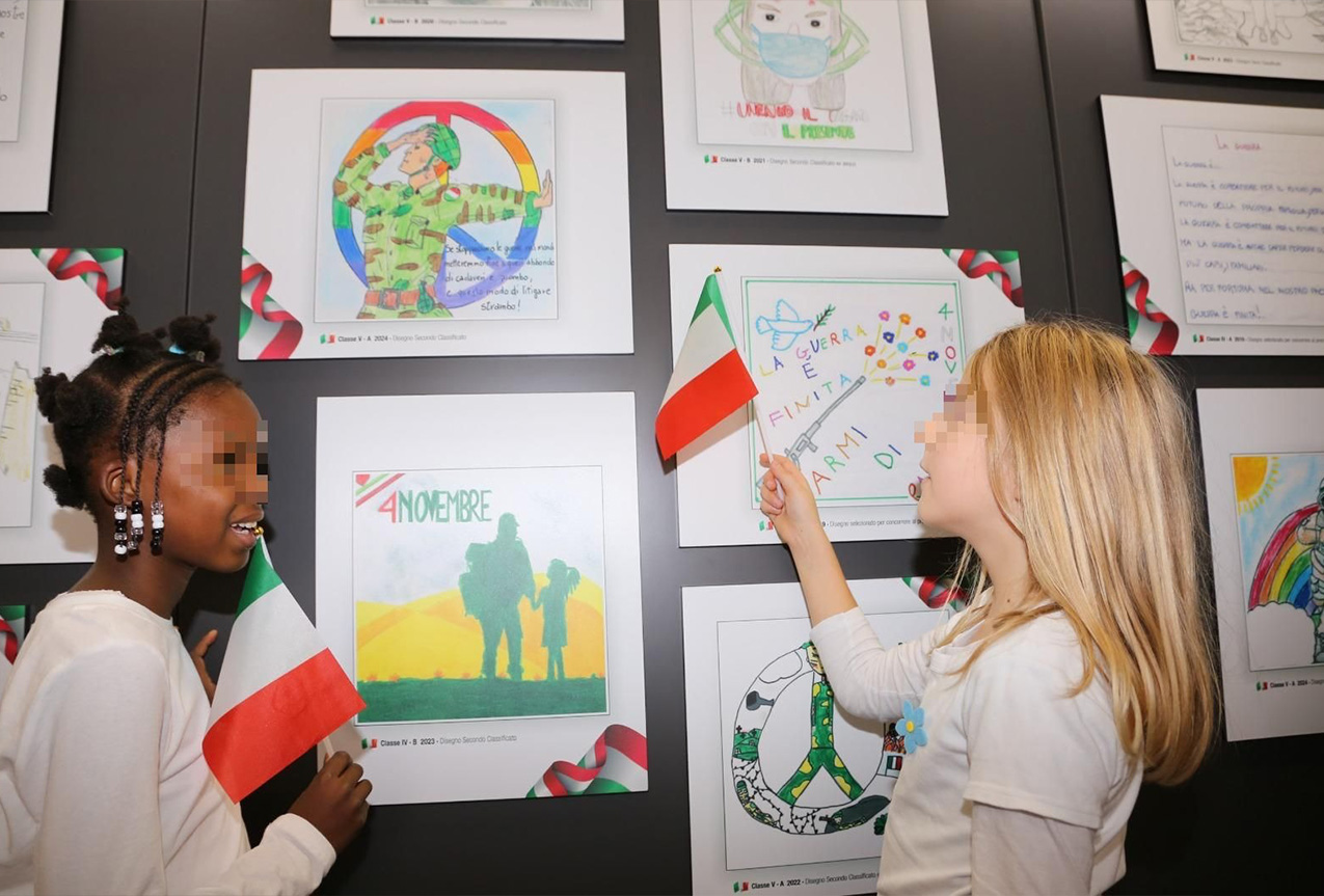Il 4 Novembre attraverso il linguaggio dell&rsquo;arte dei bambini