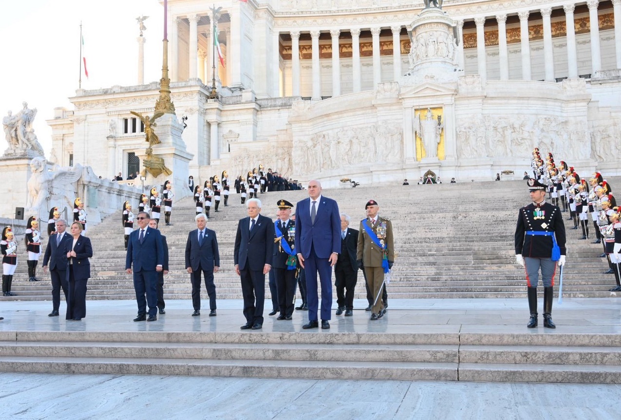 Al via le celebrazioni del 4 Novembre, Giornata dell’Unità Nazionale e delle Forze Armate