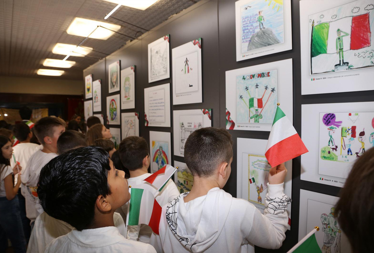 Il 4 Novembre attraverso il linguaggio dell&rsquo;arte dei bambini
