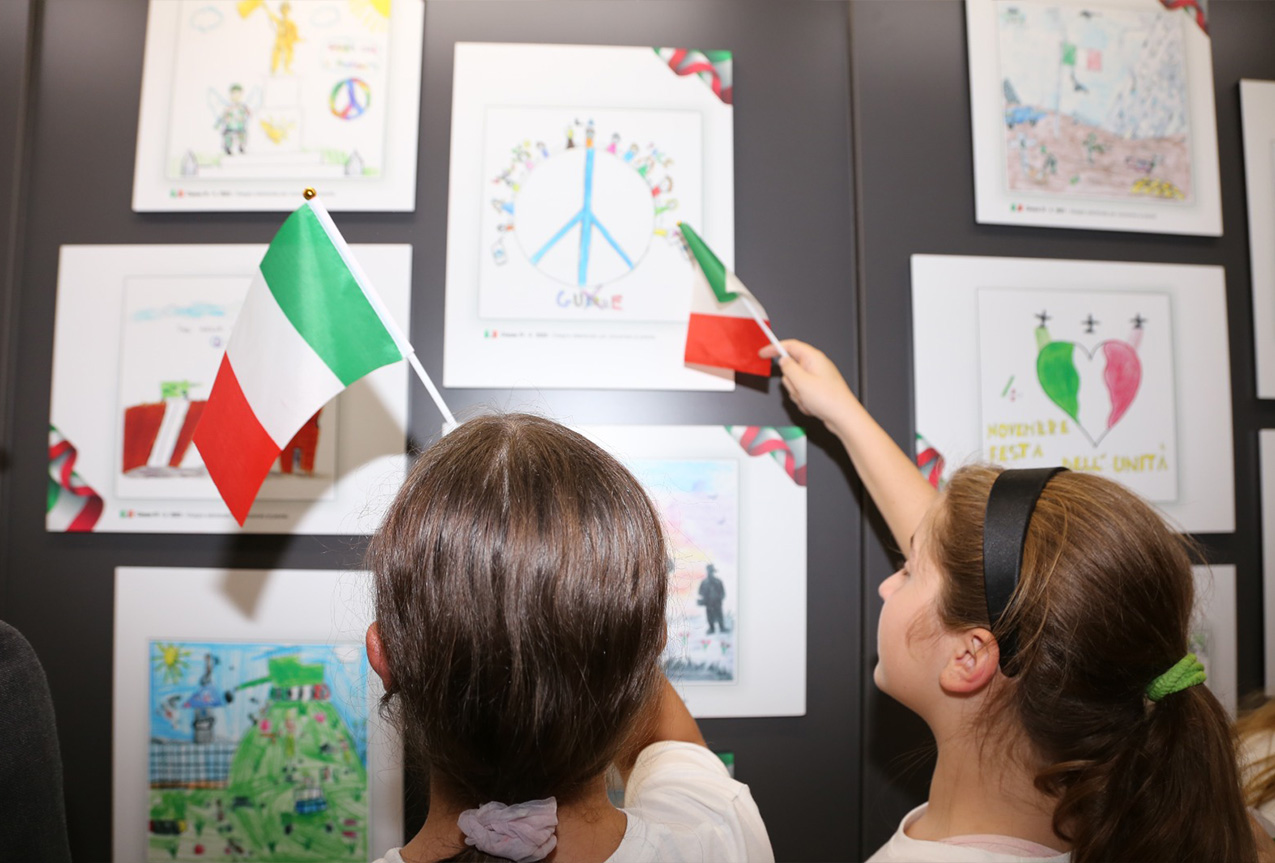 Il 4 Novembre attraverso il linguaggio dell&rsquo;arte dei bambini