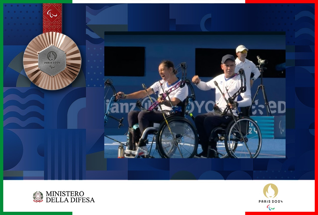 Giochi Paralimpici di Parigi: medaglia di bronzo nel Tiro con l'arco