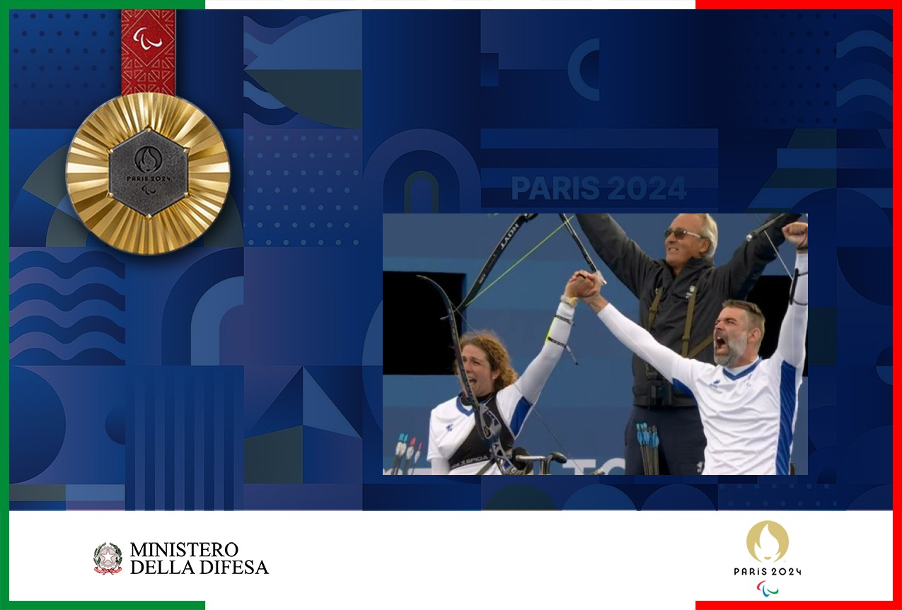 Giochi Paralimpici di Parigi: medaglia d'oro nel tiro con l'arco
