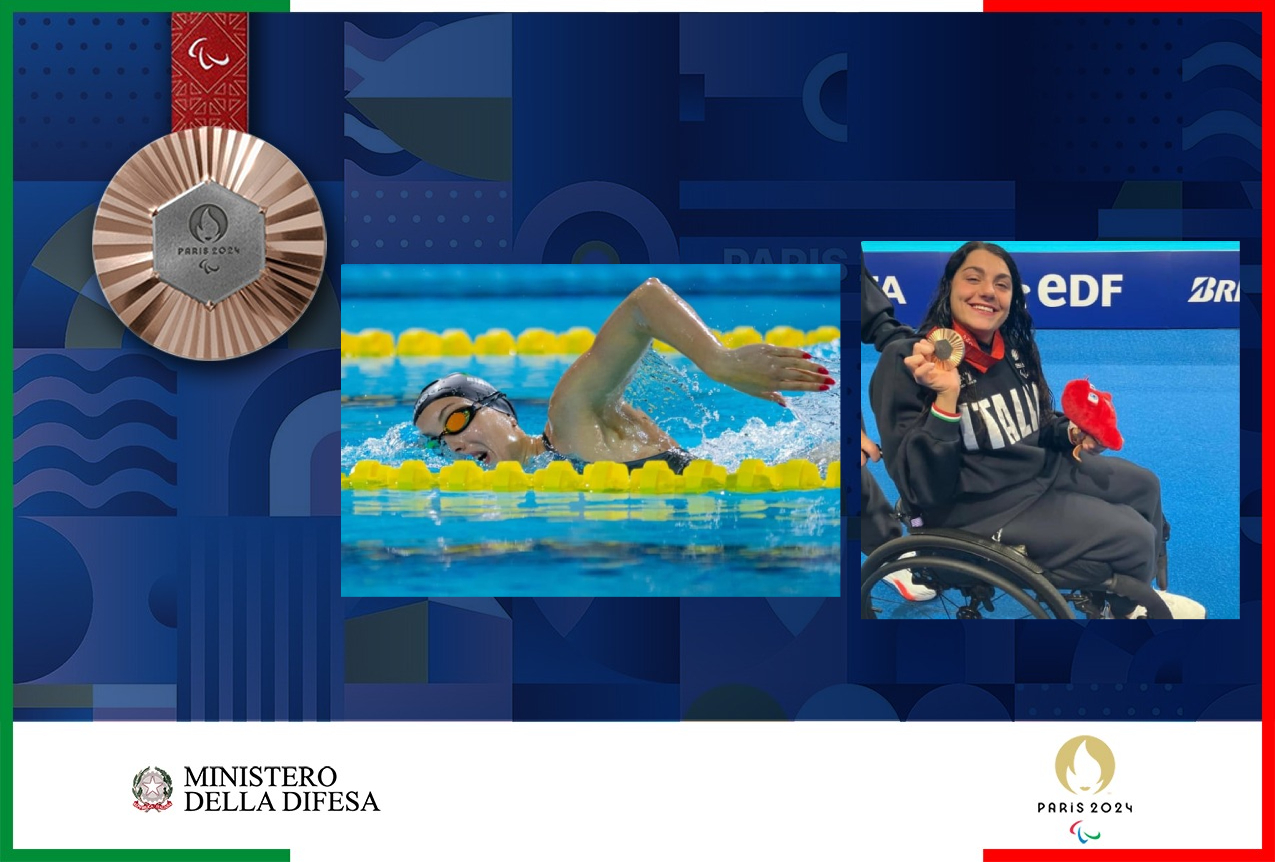 Giochi Paralimpici di Parigi: prime medaglie per il Gruppo Sportivo Paralimpico della Difesa 
